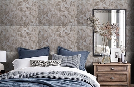 Обои 11148-05 фото в интерьере спальни превью