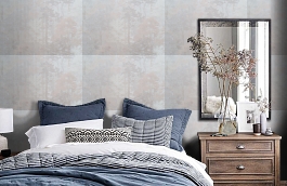Обои 11218-02 фото в интерьере спальни превью