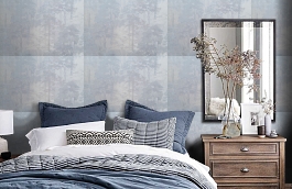 Обои 11218-03 фото в интерьере спальни превью