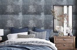 Обои 11218-05 фото в интерьере спальни превью