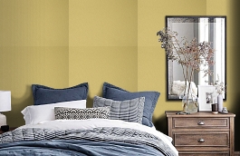 Обои 4060-100 фото в интерьере спальни превью