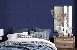 Обои 30070DG фото в интерьере спальни превью