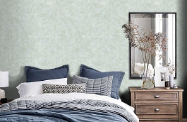 Обои HC6619 фото в интерьере спальни превью