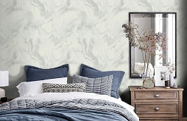 Обои 9257-00 фото в интерьере спальни превью
