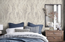 Обои 9263-23 фото в интерьере спальни превью