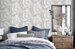 Обои 589293 фото в интерьере спальни превью