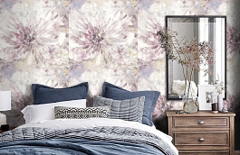 Обои R162128 фото в интерьере спальни превью