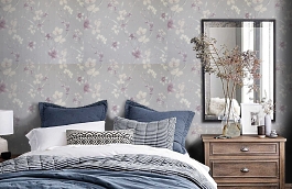 Обои E203803 фото в интерьере спальни превью