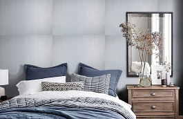 Обои SL72482-55 фото в интерьере спальни превью