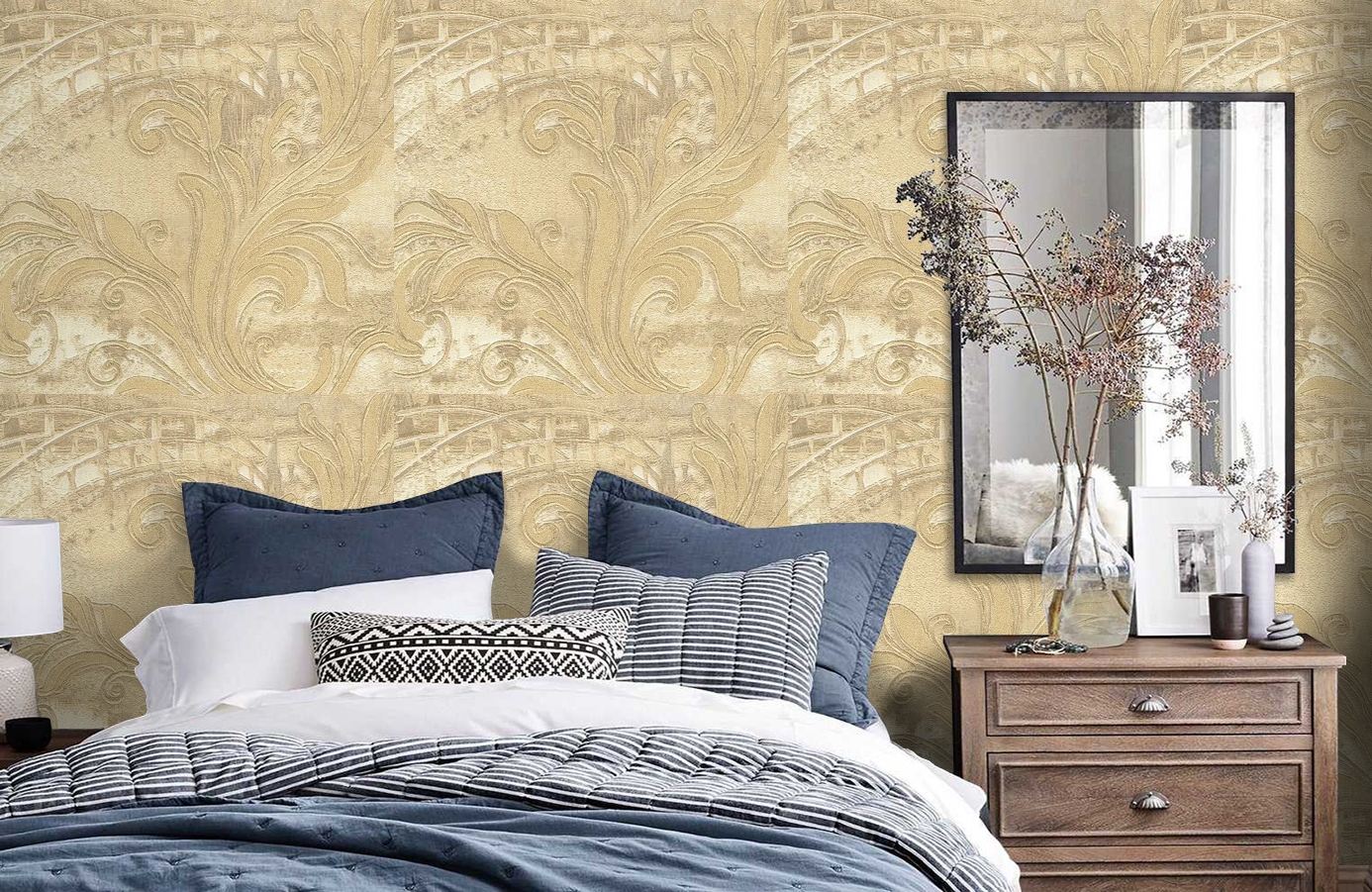 Обои 81580 фото в интерьере спальни