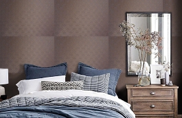 Обои 10-FN-R фото в интерьере спальни превью