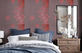 Обои 11-aur-r фото в интерьере спальни превью