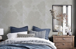 Обои 12EGN-F фото в интерьере спальни превью