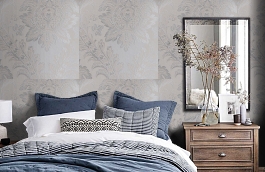 Обои 14_BTC_D фото в интерьере спальни превью