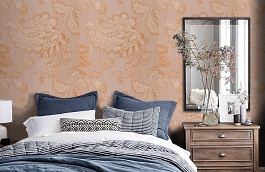 Обои 15_BTC_C фото в интерьере спальни превью