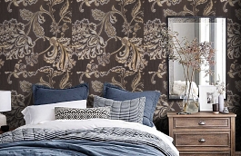 Обои 2_BTC_C фото в интерьере спальни превью