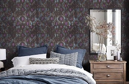 Обои 2-FN-U фото в интерьере спальни превью