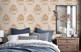 Обои 2CRE-G фото в интерьере спальни превью