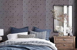 Обои 3-FN-U фото в интерьере спальни превью