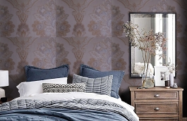 Обои 4-FN-O фото в интерьере спальни превью