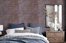 Обои 4-FN-U фото в интерьере спальни превью