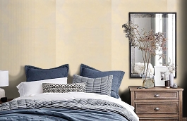 Обои 41EGN-F фото в интерьере спальни превью