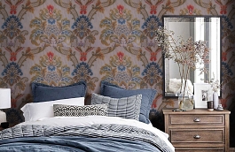 Обои 5-FN-D фото в интерьере спальни превью