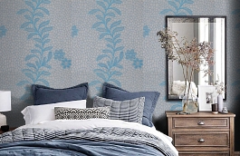 Обои 6-aur-r фото в интерьере спальни превью