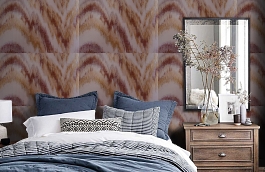 Обои 6-TF-W фото в интерьере спальни превью