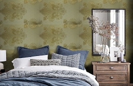 Обои 8 FEL-A фото в интерьере спальни превью