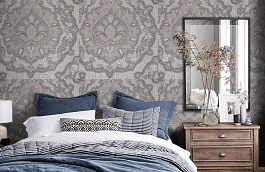 Обои 8-aur-d фото в интерьере спальни превью