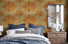 Обои 9 FEL-A фото в интерьере спальни превью