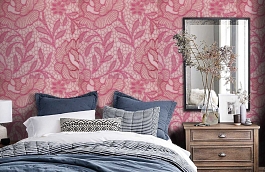 Обои 9-aur-f фото в интерьере спальни превью