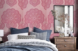 Обои 9-aur-p фото в интерьере спальни превью