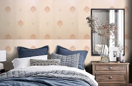 Обои nf-9g фото в интерьере спальни превью