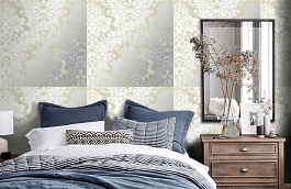 Обои MS 31 фото в интерьере спальни превью