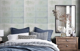 Обои MS 42 фото в интерьере спальни превью