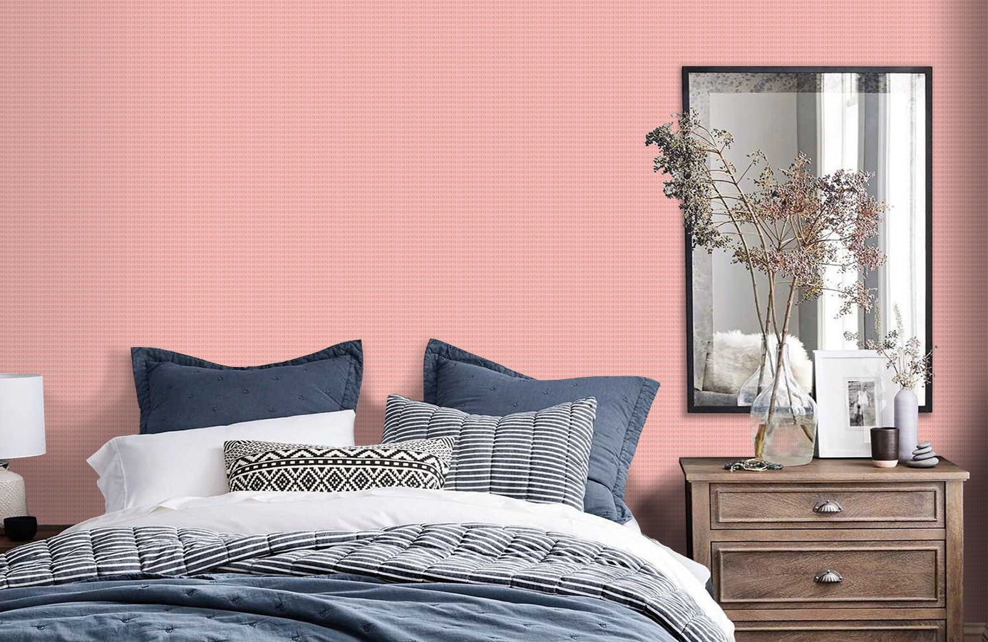 Обои 98/9041 фото в интерьере спальни