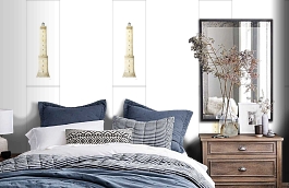 Обои MRN 25161145 фото в интерьере спальни превью