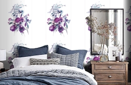 Обои SPR 22254021 фото в интерьере спальни превью