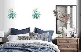 Обои SPR 22256714 фото в интерьере спальни превью