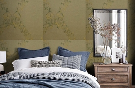 Обои 10lvd-d фото в интерьере спальни превью