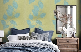 Обои 10PPV-D фото в интерьере спальни превью