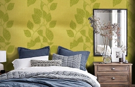 Обои 11PPV-D фото в интерьере спальни превью