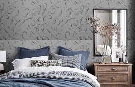 Обои 12lvd-b фото в интерьере спальни превью