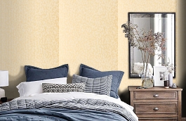 Обои 13CT-L фото в интерьере спальни превью