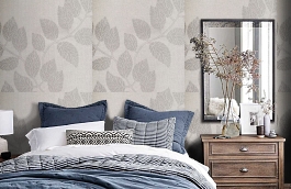 Обои 14PPV-B фото в интерьере спальни превью