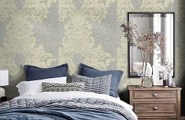 Обои 21VNG-O фото в интерьере спальни превью