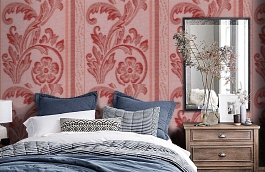 Обои 30VNG-R фото в интерьере спальни превью