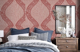 Обои 30VNG-T фото в интерьере спальни превью